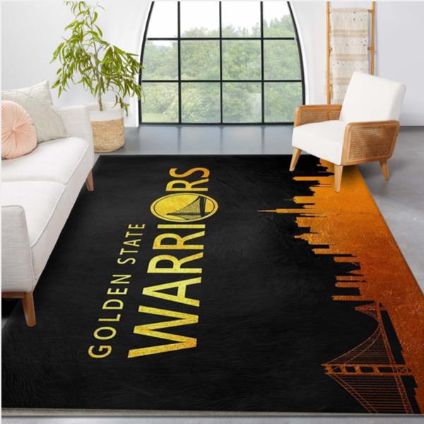 Golden State Warriors Area Rug Carpet Living Room And Bedroom Rug Home Us Decor