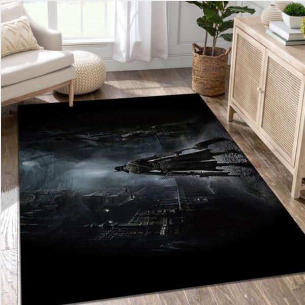 Gothic Video Game Area Rug Area Bedroom Rug