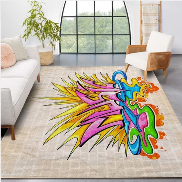 Graffiti Music Rug Ourdoor Carpet