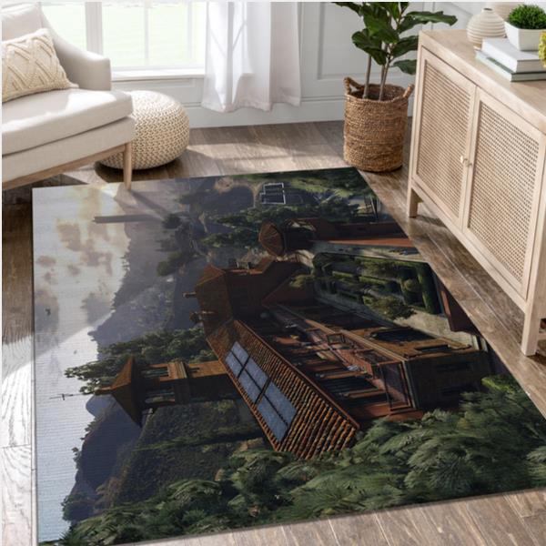 Grand Theft Auto V Video Game Area Rug For Christmas Bedroom Rug
