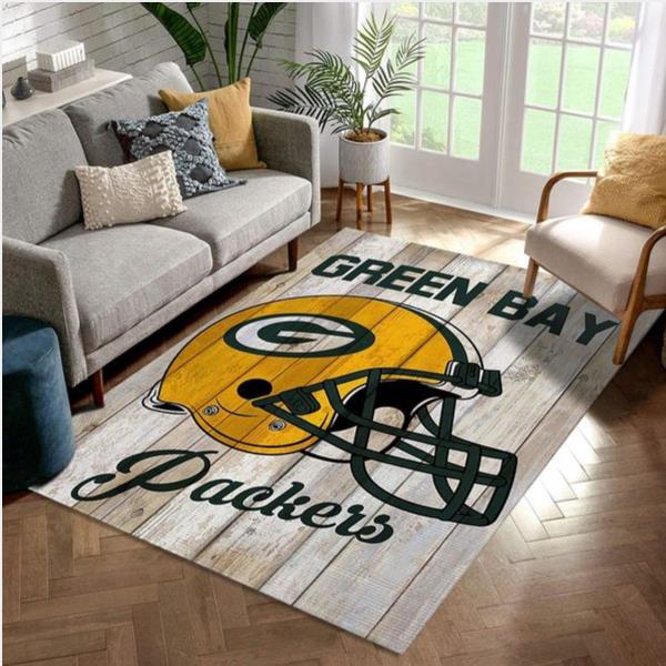 Green Bay Packers Football Nfl Area Rug Living Room Rug Home US Decor