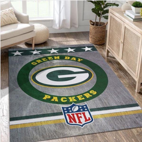 Green Bay Packers Nfl Football Team Area Rug For Gift Bedroom Rug Home Us Decor