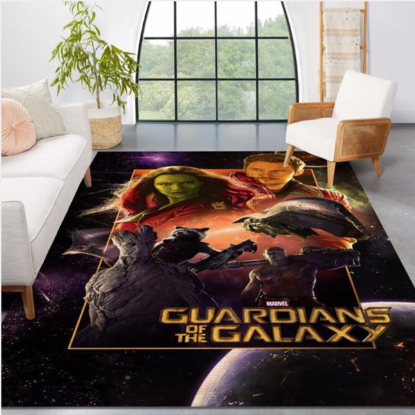 Guardians of the Galaxy Area Rug Living Room Rug US Gift Decor  Ver 3