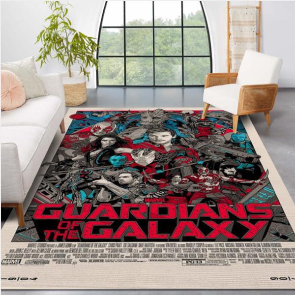 Guardians of the Galaxy Movie Rug  Area Rug For Christmas Living Room Rug Family Gift US Decor  Ver 2