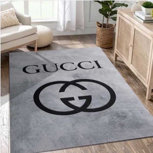 Gucci Rectangle Rug Fashion Brand Rug Christmas Gift Us Decor