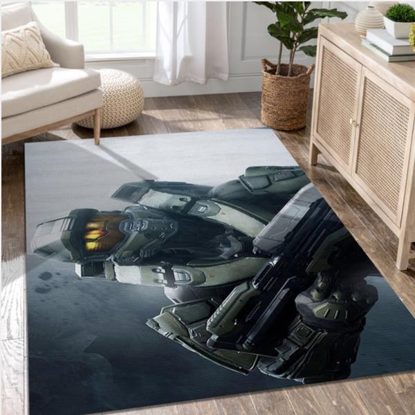 Halo 5 Guardians Game Area Rug Carpet Bedroom Rug