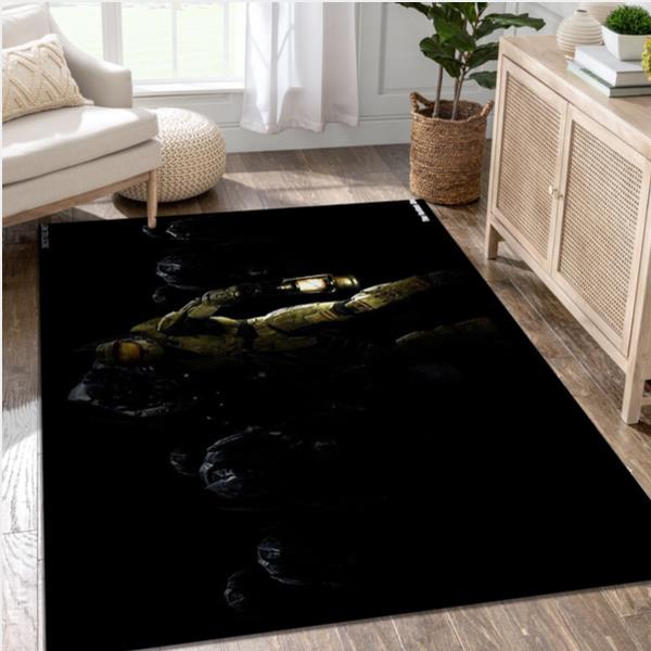 Halo Video Game Area Rug Area Living Room Rug