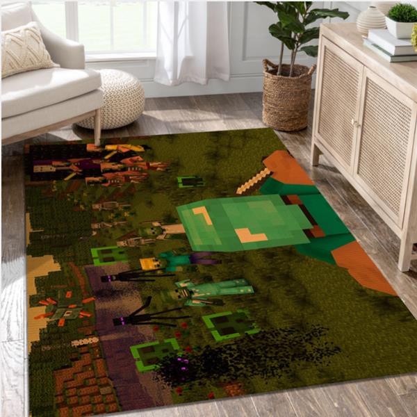 Hardcore Mode In A Nutshell Gaming Area Rug Living Room Rug