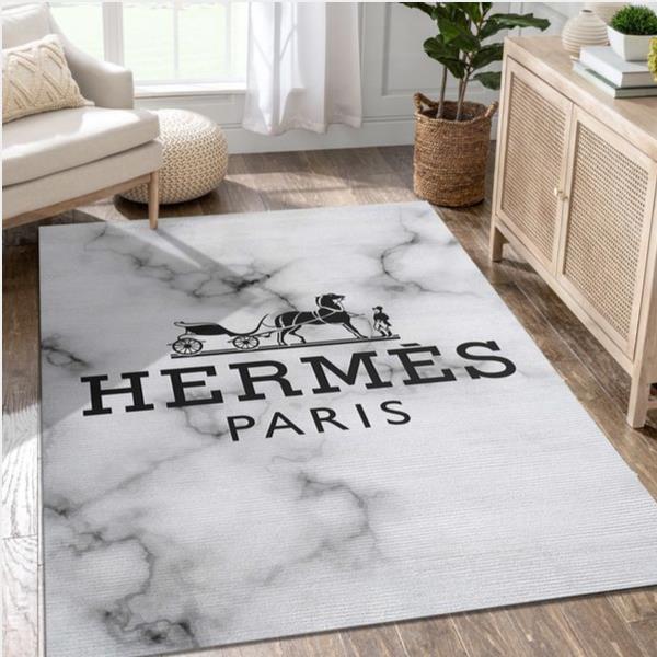 Hermes Paris Rectangle Rug Living Room Rug Christmas Gift Us Decor