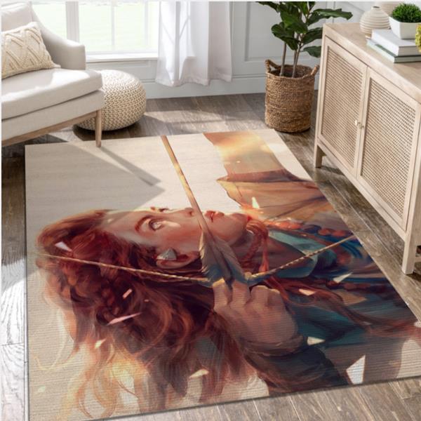 Horizen Zero Dawn Aloy Game Area Rug Carpet Bedroom Rug