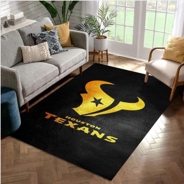 Houston Texans Nfl Area Rug Carpet Living Room And Bedroom Rug Home Us Decor