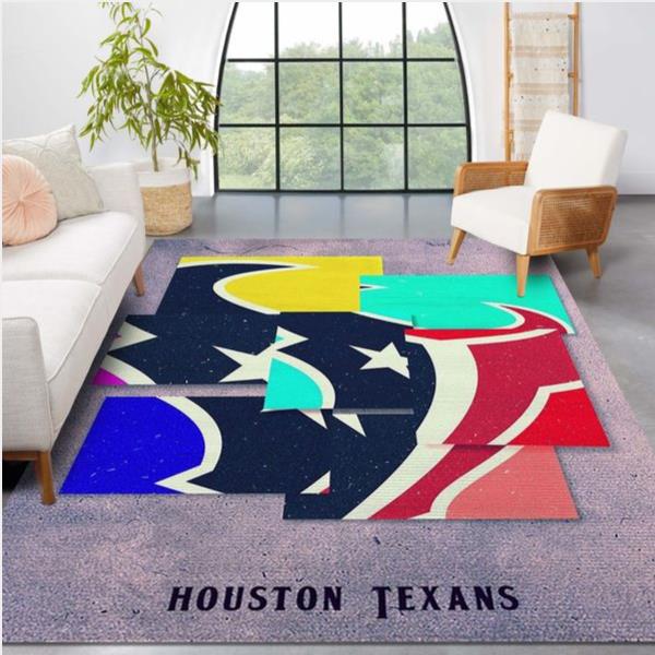 Houston Texans Nfl Area Rug Living Room Rug Family Gift Us Decor