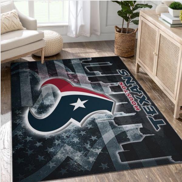 Houston Texans Nfl Rug Living Room Rug Christmas Gift Us Decor