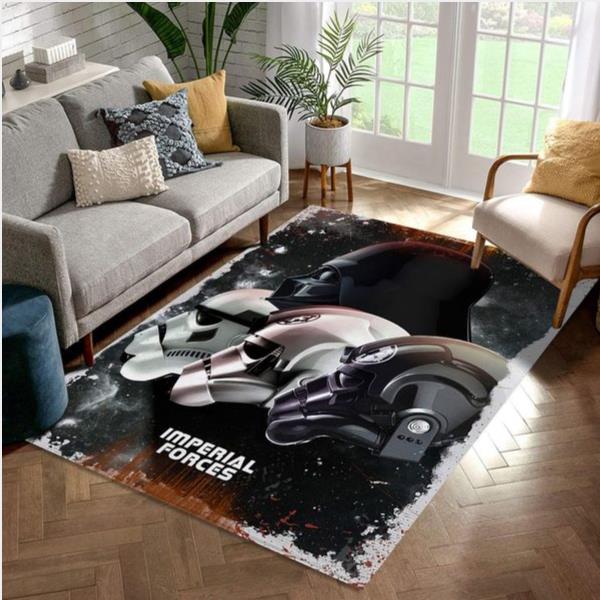 Imperial Forces Area Rug Star Wars Helmets Arts Rug Christmas Gift Us Decor