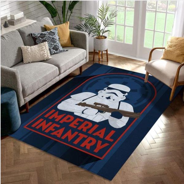 Imperial Infantry Area Rug Star Wars Badges Arts Rug Family Gift Us Decor