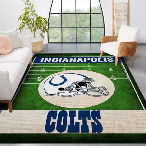 Indianapolis Colts NFL Football Team Area Rug For Gift Living Room Rug US Gift Decor