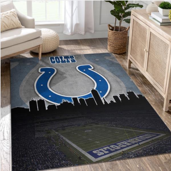 Indianapolis Colts NFL Rug Living Room Rug Home US Decor