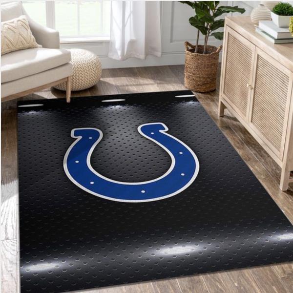 INDIANAPOLIS COLTS NFL AREA RUG BEDROOM RUG HOME US DECOR