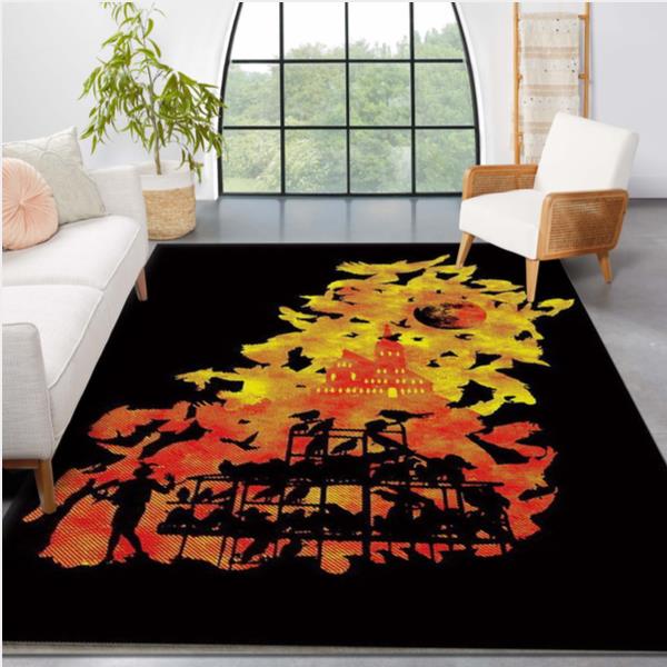 Inspired By The Classic Film The Birds I Hope You Li Area Rug For Christmas Bedroom US Gift Decor