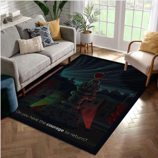 It Chapter - Night Time Movie Area Rug Carpet Living Room Rug Family Gift Us Decor