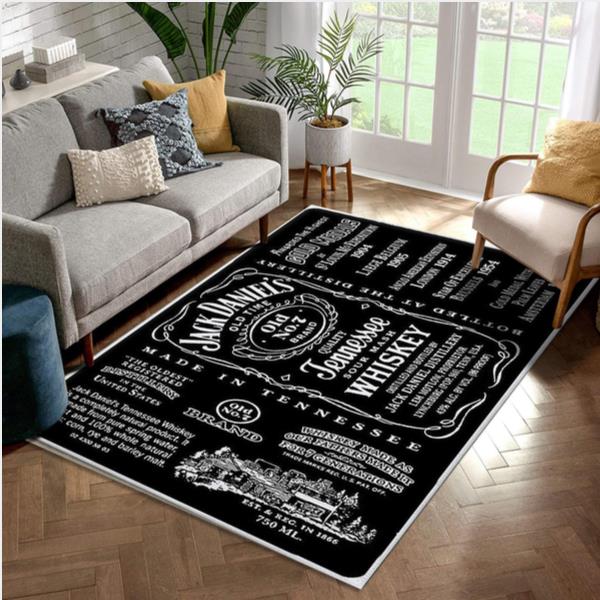 This House Run On Jack Daniels Wine Rug - Area Rug Home Decoration -  90Scloth