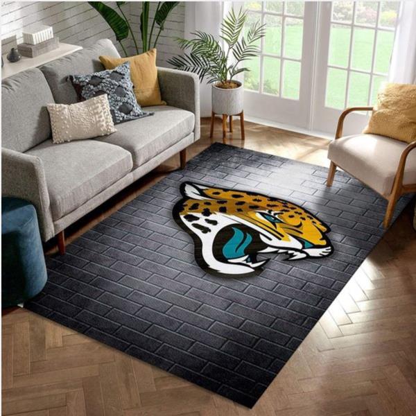 Jacksonville Jaguars Nfl Rug Living Room Rug Home Decor Floor Decor
