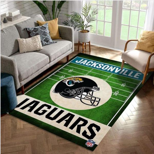 Jacksonville Jaguars Nfl Rug Living Room Rug US Gift Decor