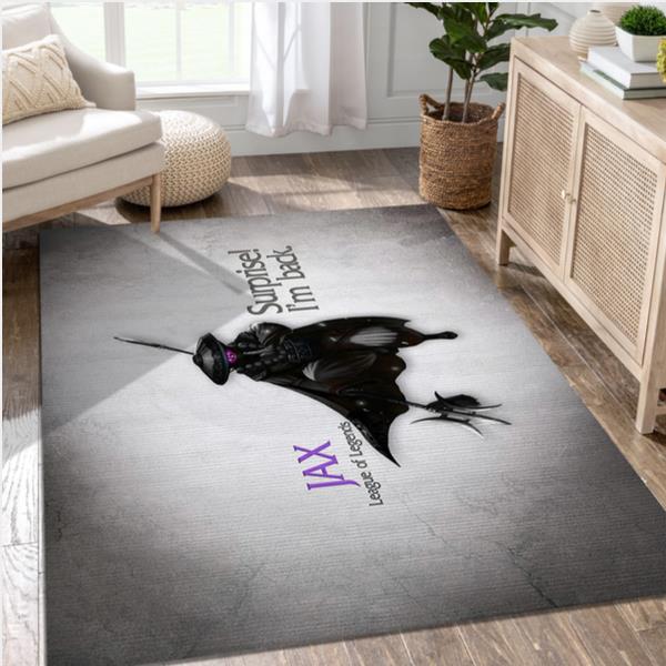 Jax League Of Legends Video Game Area Rug For Christmas Bedroom Rug