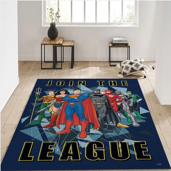Join The League Area Rug Carpet Living Room Rug Family Gift Us Decor