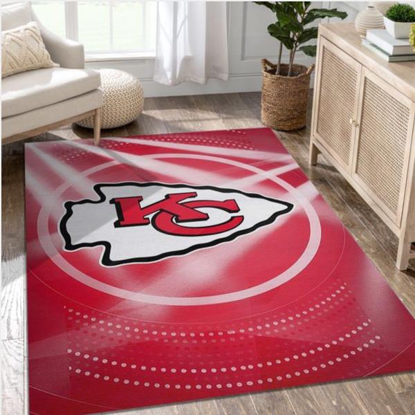 Kansas City Chiefs Nfl Rug Bedroom Rug Home Decor Floor Decor