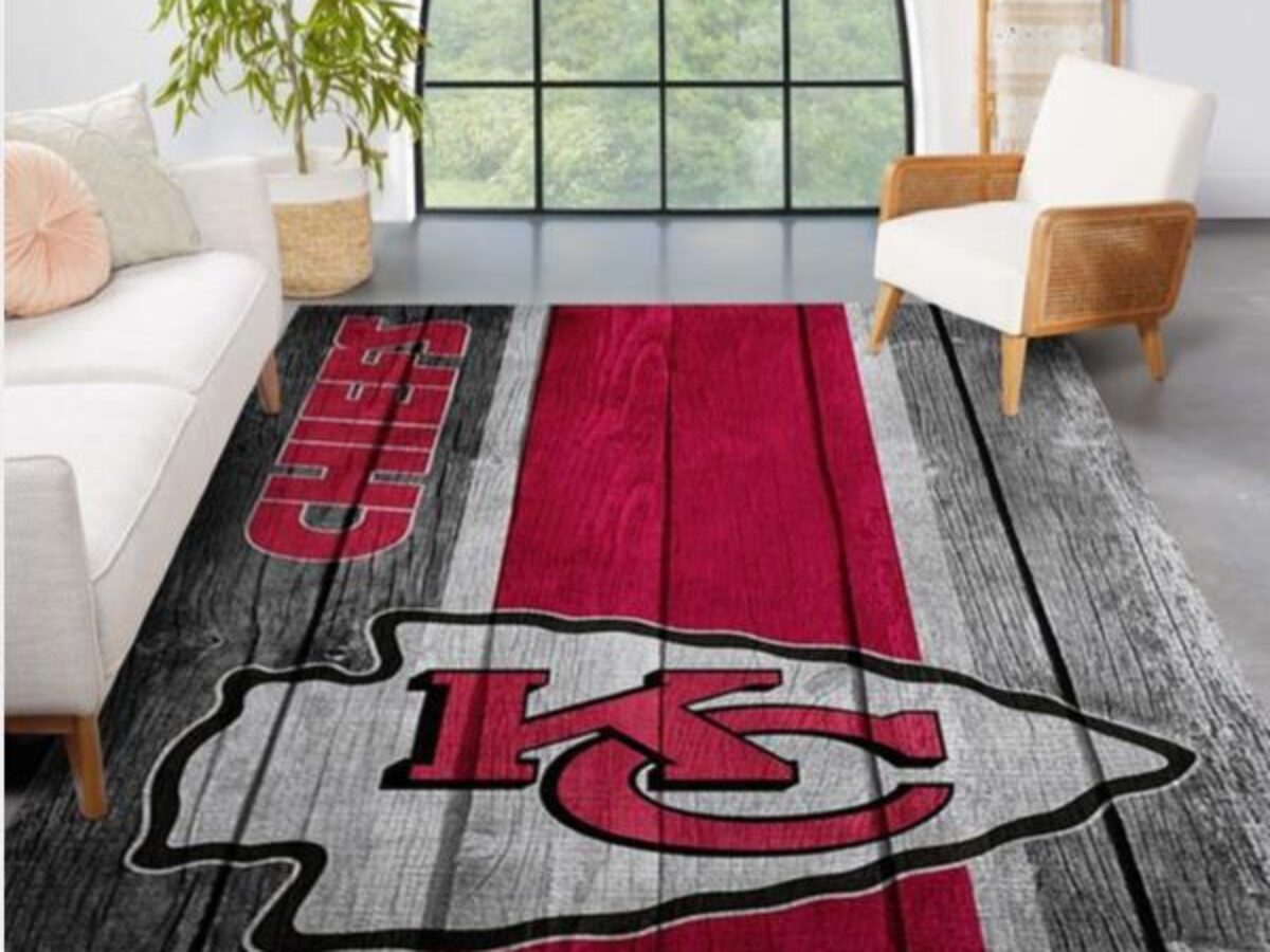 KANSAS CITY CHIEFS SPIRIT RUG