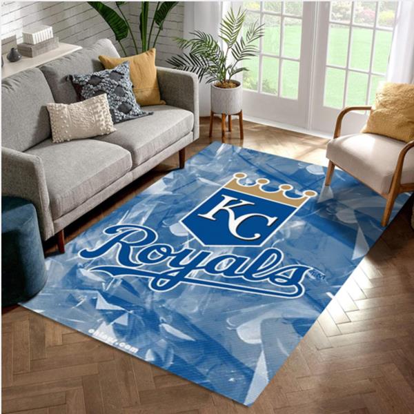 Kansas City Royals Team Logo Style Nice Gift Home Decor Rectangle Area Rug