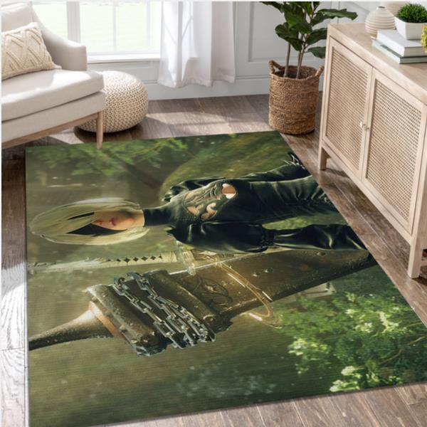 Katana Video Game Area Rug For Christmas Bedroom Rug