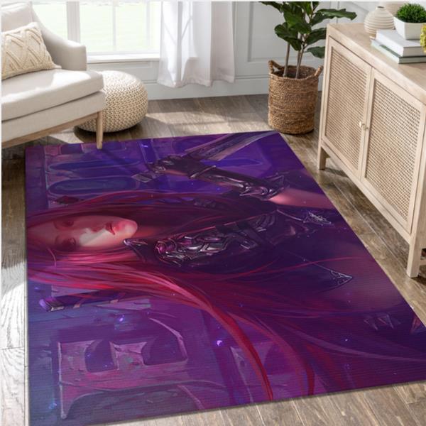 Katarina League Of Legends Video Game Area Rug For Christmas Area Rug