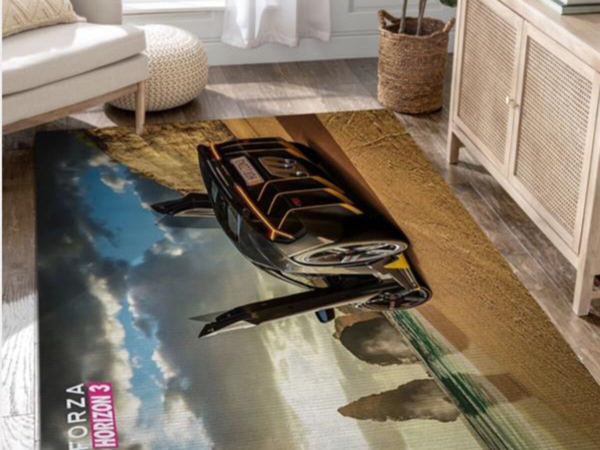 Supreme Lamborghini V3 Area Rug Bedroom Rug Home Us Decor - Peto Rugs