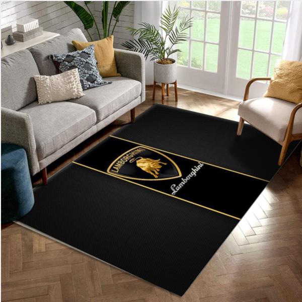 Lamborghini Logo SuperCars Area Rugs Living Room Carpet Local Brands Floor Decor The US Decor