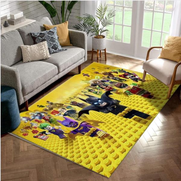 Lego DC Comic Movies Area Rugs Living Room Carpet Local Brands Floor Decor The US Decor