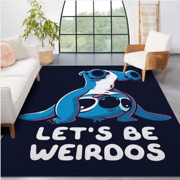 Let - Be Weirdos Area Rug For Christmas Living Room And Bedroom Rug Home Decor