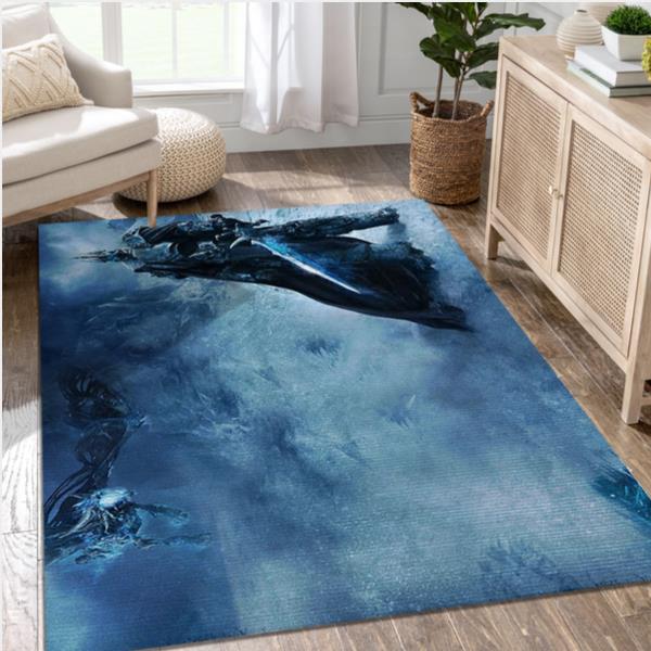 Lich King Gaming Area Rug Living Room Rug