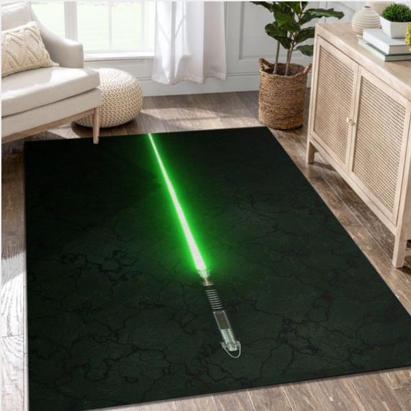 Light Saber Star Wars Area Rug Geeky Carpet Floor Decor