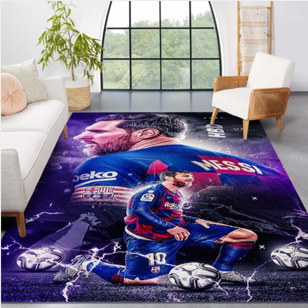 Lionel Messi New Fashion Area Rug Living Room Rug Gift US Decor