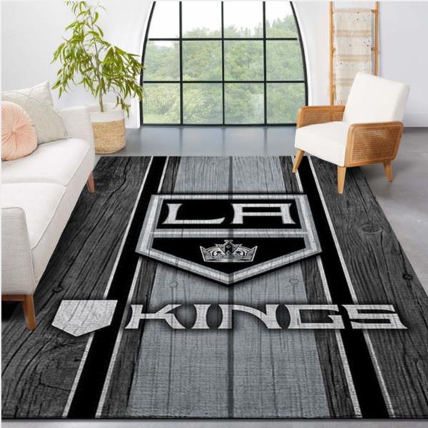 Los Angeles Kings Nhl Team Logo Style Nice Gift Home Decor Rectangle Area Rug