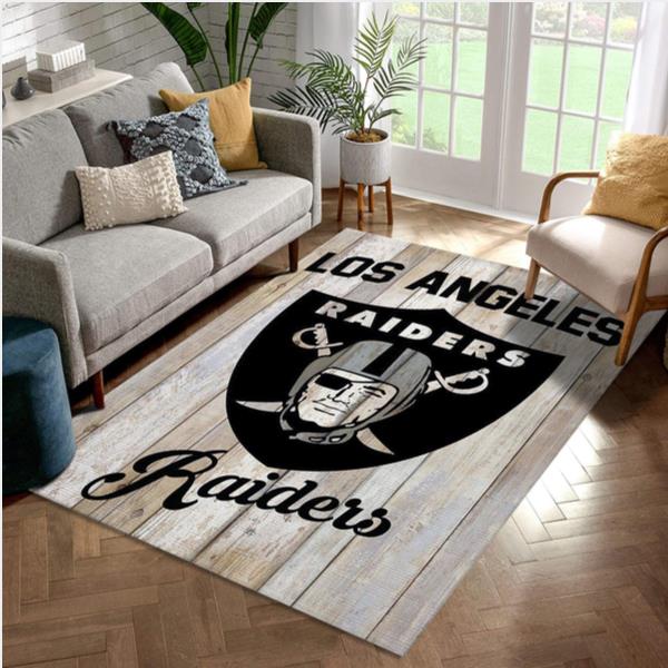 Los Angeles Raiders NFL Rug Bedroom Rug Home US Decor