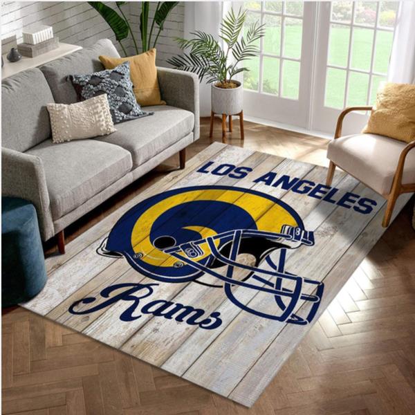 Los Angeles Rams Football NFL Area Rug Living Room Rug Home US Decor