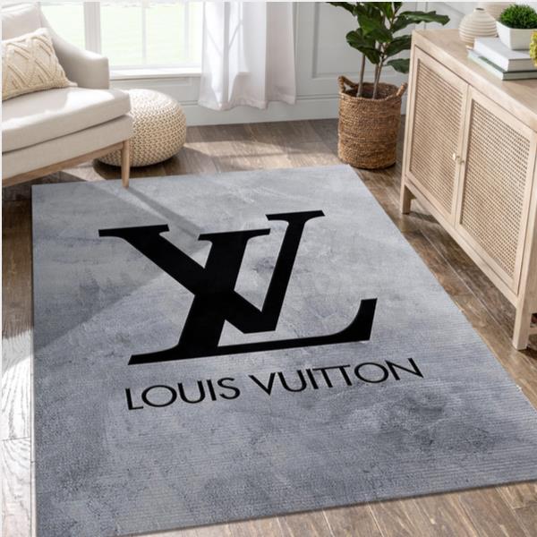 Louis Vuitton Fashion Brand Rectangle Rug Bedroom Rug
