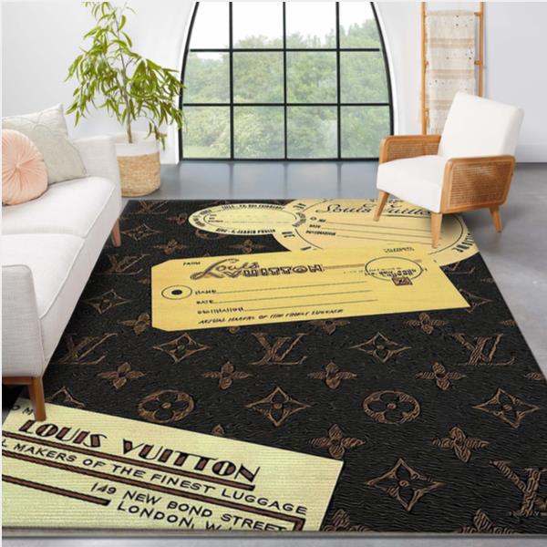 Best Selling Product] Lv Area Rugs Fashion Brand Rug Christmas