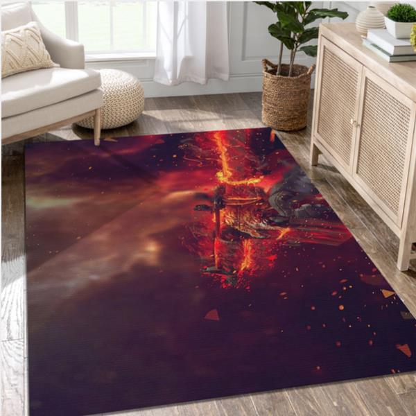 M4a4 Howl Gaming Area Rug Living Room Rug