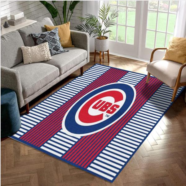 MLB Chicago Cubs Team Christmas Gift Rug Bedroom Rug Home Decor Floor Decor