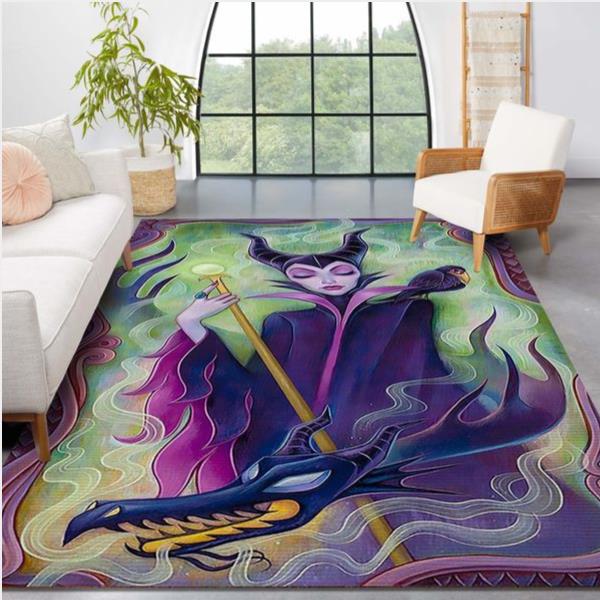 Maleficent Disney Movies Area Rug - Living Room Carpet Floor Decor The Us Decor
