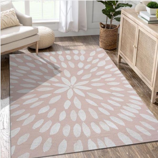 Mandala Flower - Area Rug Living Room Rug Christmas Gift Us Decor